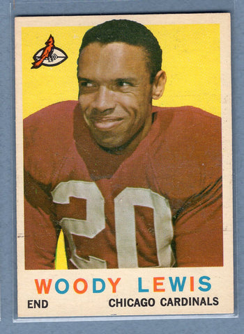 1959 Topps #45 Woody Lewis EX-MT  GO176
