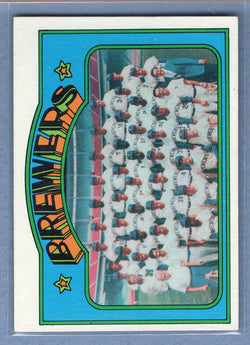 1972 Topps #106 Milwaukee Brewers (a) EX-MT  GO315