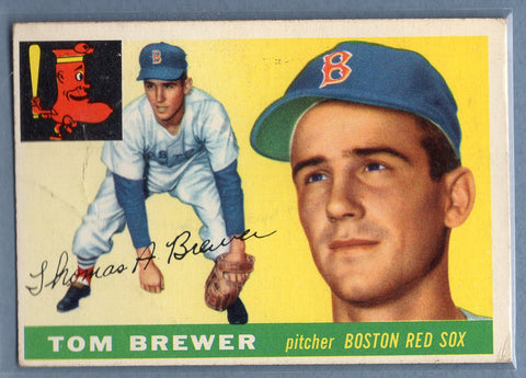 1955 Topps #83 Tom Brewer  G-VG  GO93