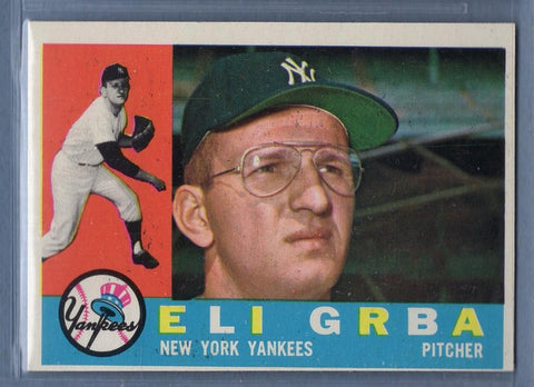 1960 Topps #183 Eli Grba EX-MT  GO560