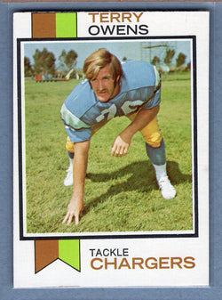 1973 Topps #284 Terry Owens EX-MT     GO375