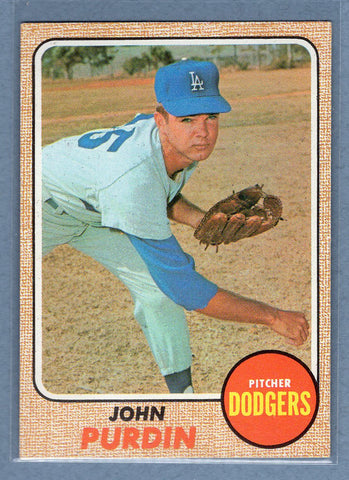 1968 Topps #336 John Purdin (b)EX-MT  GO507