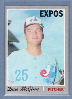 1970 Topps #364 Dan McGinn  (a) EX-MT  GO200