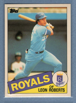 1985 Topps Tiffany #217 Leon Roberts NM