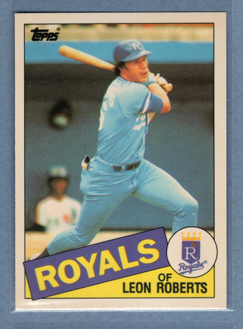 1985 Topps Tiffany #217 Leon Roberts NM