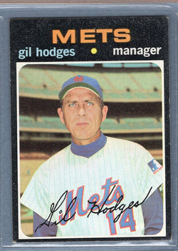 1971 Topps #183 Gil Hodges  EX  SB1