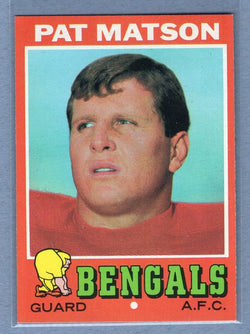 1971 Topps #72 Pat Matson NM  GO244