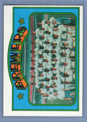 1972 Topps #106 Milwaukee Brewers (b) EX-MT  GO315