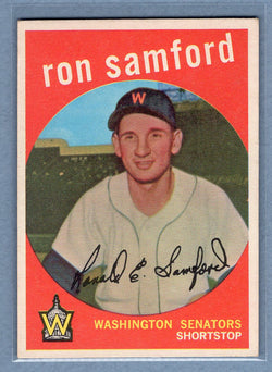 1959 Topps #242 Ron Samford (b) EX-MT   GO410