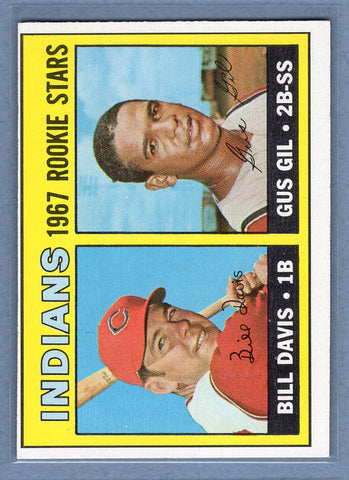 1967 Topps #253 Indians Rookies EX-MT  GO390