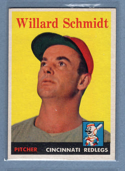 1958 Topps #214 Willard Schmidt (a) EX  GO387