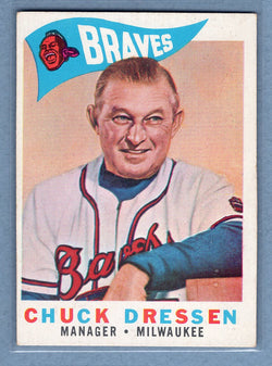 1960 Topps #213 Chuck Dressen EX  GO480