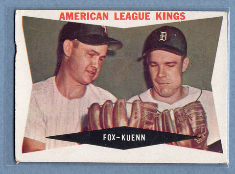 1960 Topps #429 American League Kings (Fox, etc.) (d) VG  GO257