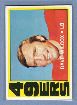 1972 Topps #69 Dave Wilcox (HOF) VG-EX  GO100