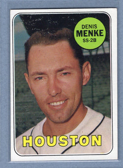 1969 Topps #487 Denis Menke (b) EX   GO501
