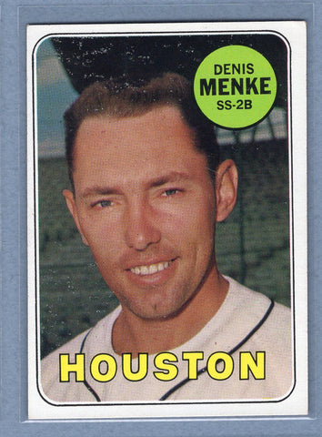 1969 Topps #487 Denis Menke (b) EX   GO501