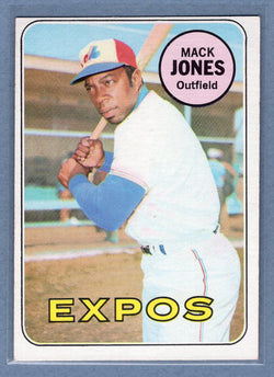 1969 Topps #625 Mack Jones EX  GO572