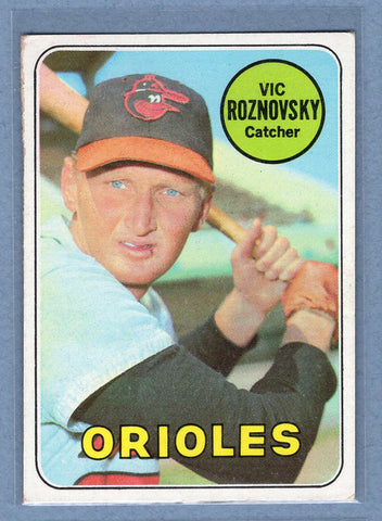 1969 Topps #368 Vic Roznovsky (c) EX  GO577