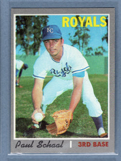 1970 Topps #338 Paul Schaal  EX-MT  GO260