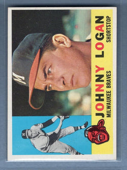 1960 Topps #205 Johnny Logan EX-MT   GO340