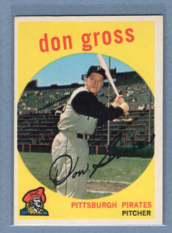 1959 Topps #228 Don Gross EX  GO213