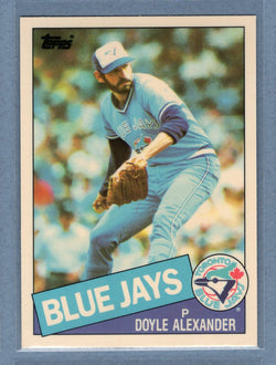 1985 Topps Tiffany #218 Doyle Alexander NM