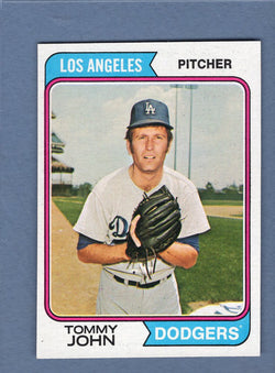 1974 Topps Baseball #451 Tommy John NM-MT 001