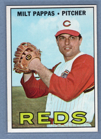 1967 Topps #254 Milt Pappas EX-MT  GO390