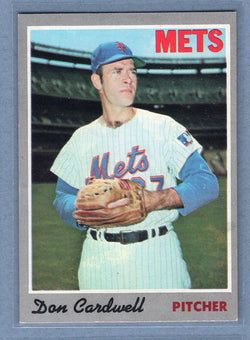 1970 Topps #83 Don Cardwell  (a) EX-MT  GO900