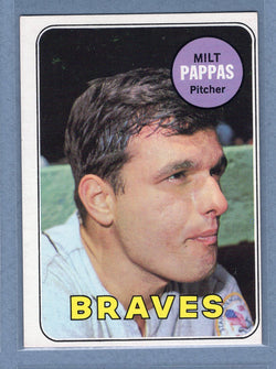 1969 Topps #79 Milt Pappas (c) EX  GO700