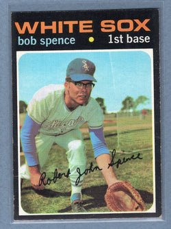 1971 Topps #186 Bob Spence  EX  GO501