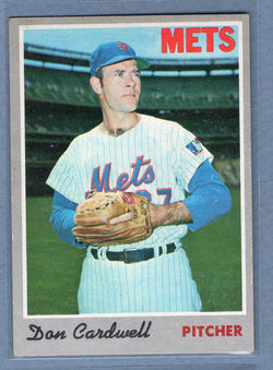 1970 Topps #83 Don Cardwell  (b) EX  GO900