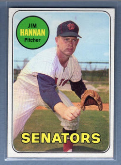 1969 Topps #106 Jim Hannan EX-MT  GO358