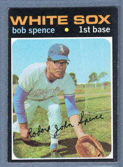 1971 Topps #186 Bob Spence  EX  GO747