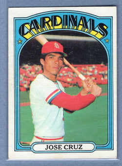 1972 Topps #107 Jose Cruz (a) EX  GO315