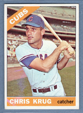 1966 Topps #166 Chris Krug VG-EX  GO368