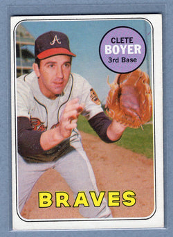 1969 Topps #489 Clete Boyer  EX   GO501