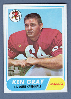 1968 Topps #138 Ken Gray EX-MT  GO153