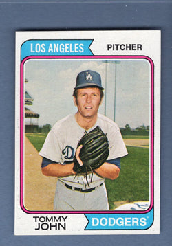 1974 Topps Baseball #451 Tommy John NM-MT 003
