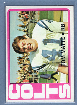 1972 Topps #216 Tom Matte EX  GO210