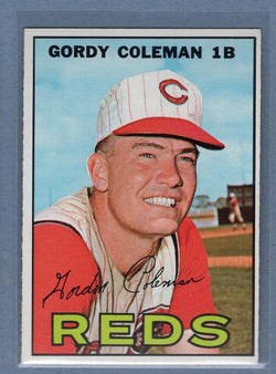 1967 Topps #61 Gordy Coleman EX-MT Set Break GO428