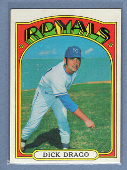 1972 Topps #205 Dick Drago EX-MT  GO500