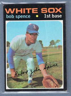 1971 Topps #186 Bob Spence  EX  SB1