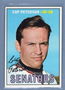 1967 Topps #387 Cap Peterson (c) EX-MT   GO223
