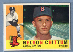 1960 Topps #296 Nelson Chittum EX-MT  GO223