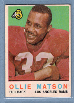 1959 Topps #50 Ollie Matson (HOF) VG   GO176