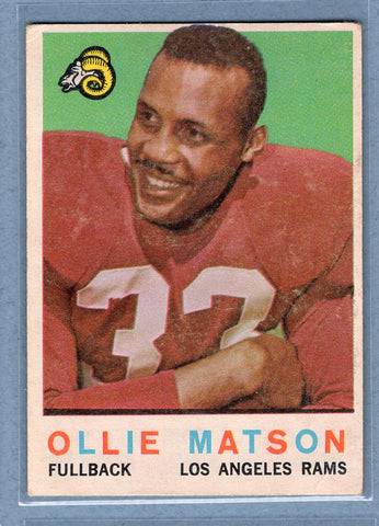 1959 Topps #50 Ollie Matson (HOF) VG   GO176