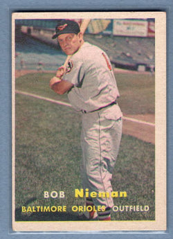 1957 Topps #14 Bob Nieman VG-EX  GO295