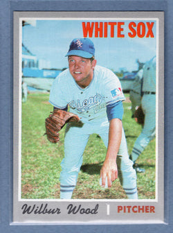 1970 Topps #342 Wilbur Wood  EX-MT  GO260