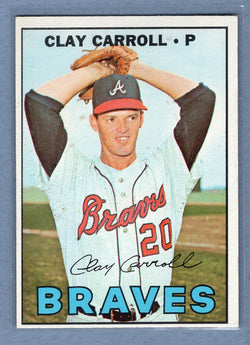 1967 Topps #219 Clay Carroll EX  GO360